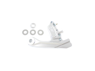 GMA Smooth Billet Rear 4 Piston Caliper - V-Twin Mfg.