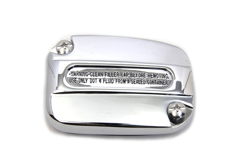 FLT Clutch Master Cylinder Cover Chrome - V-Twin Mfg.
