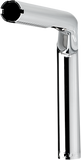 BILTWELL Handlebar - Tyson XL - 8" - TBW - Chrome 6238-1055