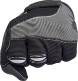 BILTWELL Moto Gloves - Gray/Black - Medium 1501-1101-003