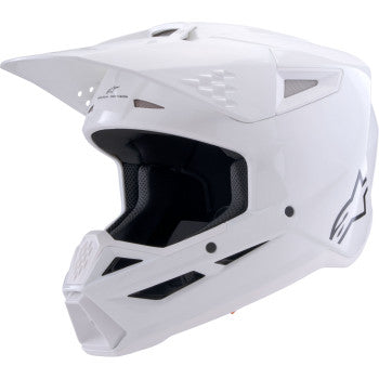 ALPINESTARS SM3 Helmet - Solid - Gloss White - Medium 8300326-2180-M