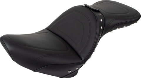 SADDLEMEN Explorer Special Studded Seat - Backrest - Softail 8802J
