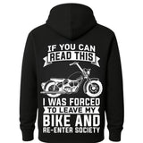 Quotes Biker Hoodie