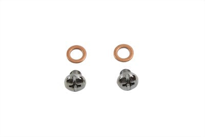 Fork Drain Screws - V-Twin Mfg.