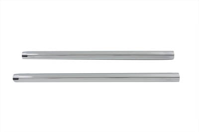Hard Chrome 33.4mm Fork Tube Set 22-3/4 inch Total Length - V-Twin Mfg.