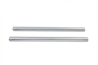 Hard Chrome 39mm Fork Tube Set 23-3/8 inch Total Length - V-Twin Mfg.