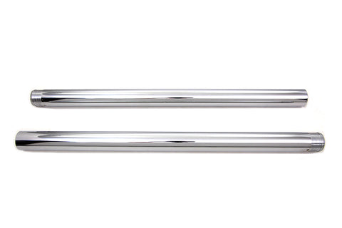 Chrome Fork Tube Set 2 inch Over Stock - V-Twin Mfg.
