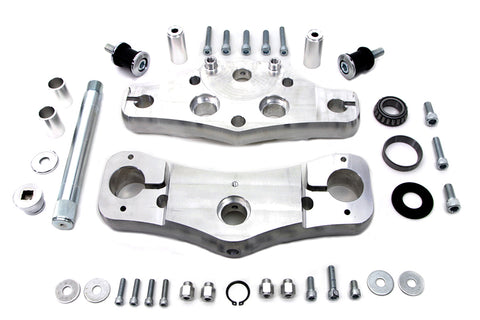 6° Raked Triple Tree Set - V-Twin Mfg.