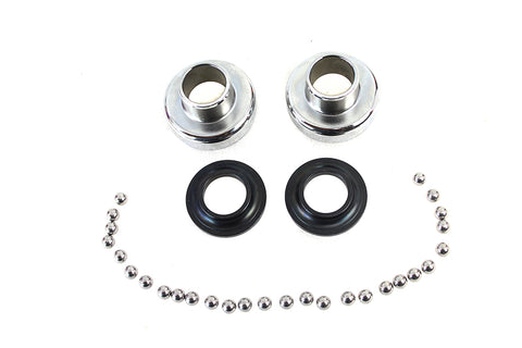Chrome Complete Neck Cup Kit - V-Twin Mfg.