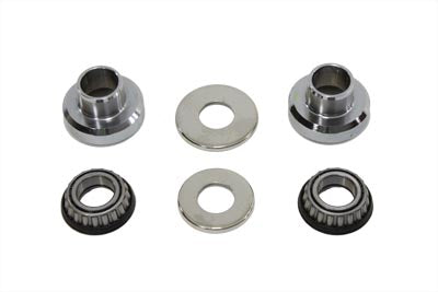 Sealed Fork Neck Cup Bearing Kit Chrome - V-Twin Mfg.