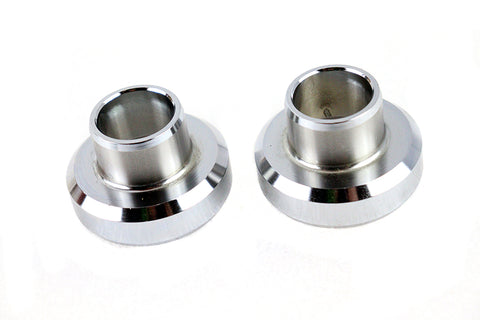 Chrome Fork Neck Cup Set with Races - V-Twin Mfg.