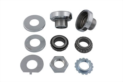 Chrome Fork Neck Cup Kit - V-Twin Mfg.