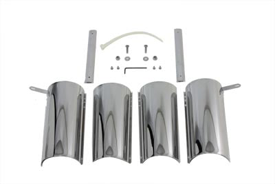 Chrome Upper Fork Covers - V-Twin Mfg.
