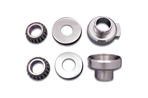 Chrome Fork Neck Cup Kit with Stops - V-Twin Mfg.