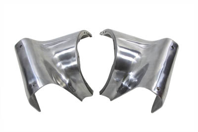 7 inch Headlamp Polished Cowl Set - V-Twin Mfg.