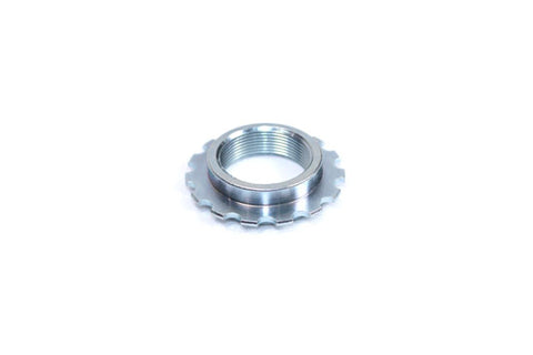 Triple Tree Top Bearing Adjusting Nut Zinc - V-Twin Mfg.