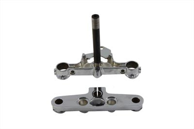 Chrome Triple Tree Set - V-Twin Mfg.