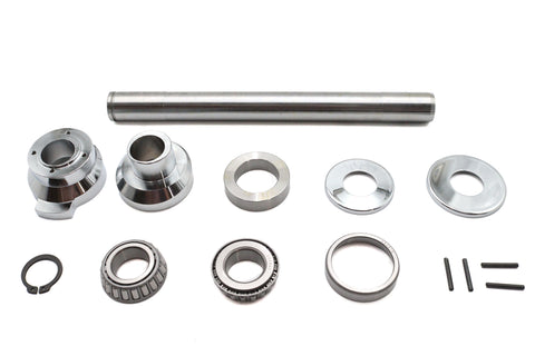 3° Raked Fork Neck Cup Kit Chrome - V-Twin Mfg.