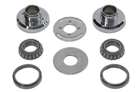 Chrome Fork Stop Neck Cup Kit - V-Twin Mfg.