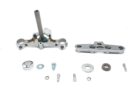 Replica Forged Steel Triple Tree Set Chrome - V-Twin Mfg.