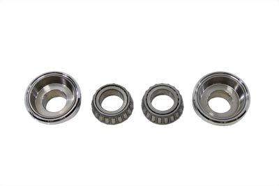 3° Raked Fork Neck Cup Chrome - V-Twin Mfg.