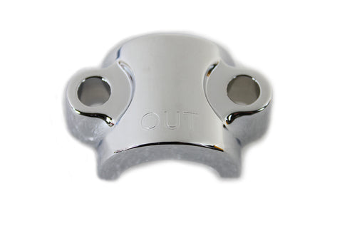 Chrome Fork Slider Axle Cap - V-Twin Mfg.