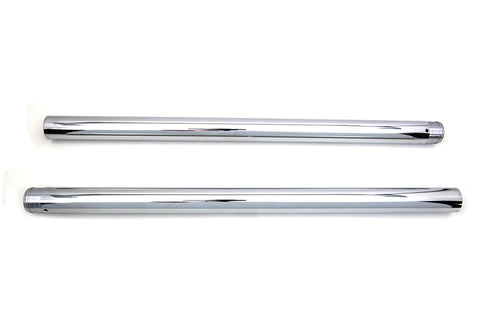 Chrome Fork Tube Set 4 inch Over Stock - V-Twin Mfg.