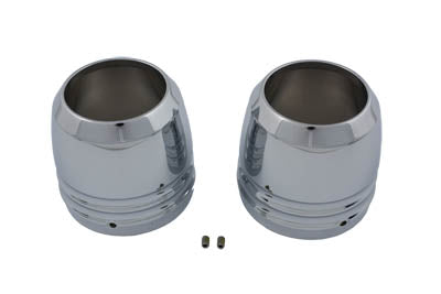 49mm Fork Boot Cover Chrome - V-Twin Mfg.