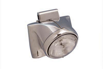7 inch Headlamp Cowl Kit Chrome - V-Twin Mfg.
