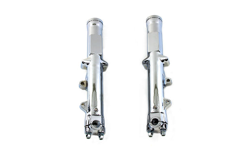 Chrome 35mm Fork Slider Set - V-Twin Mfg.