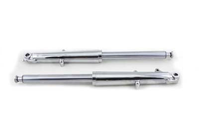 41mm Fork Tube Assembly with Chrome Sliders - V-Twin Mfg.