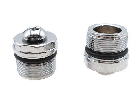 39mm E-Z Fill Fork Tube Plug - V-Twin Mfg.