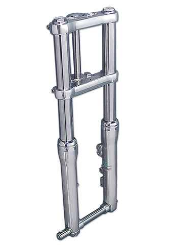 49mm Fork Slider Assembly with Chrome Sliders - V-Twin Mfg.