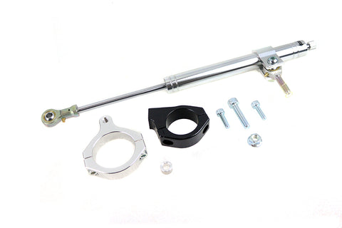 Chrome Fork Steering Damper Kit - V-Twin Mfg.
