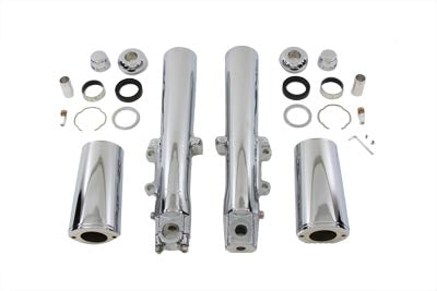 Chrome Fork Dress Up Kit - V-Twin Mfg.
