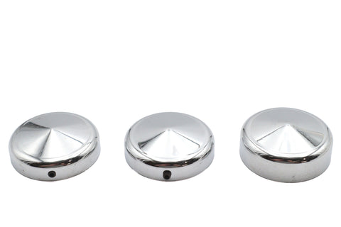 39mm Fork Cap Set Pointed Style - V-Twin Mfg.