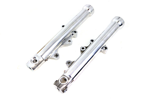 39mm Dual Disc Lower Leg Set Polished - V-Twin Mfg.