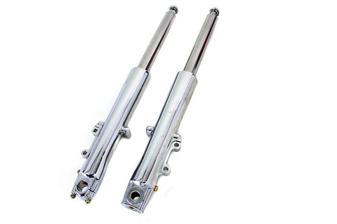 41mm Fork Slider Assembly Chrome - V-Twin Mfg.