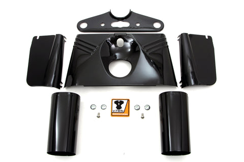 Black Fork Cover Kit - V-Twin Mfg.