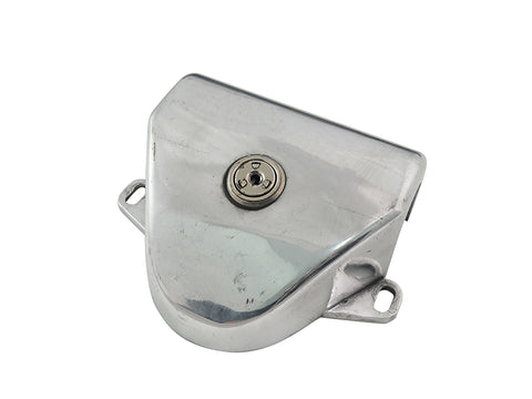 Polished Handlebar Clamp Cover - V-Twin Mfg.