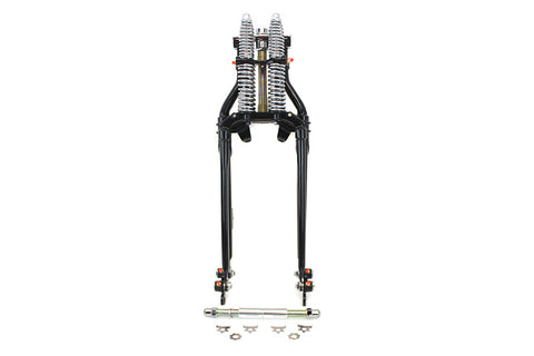20 inch Inline Spring Fork Kit Black - V-Twin Mfg.
