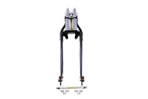 22 inch Spring Fork Kit Black - V-Twin Mfg.