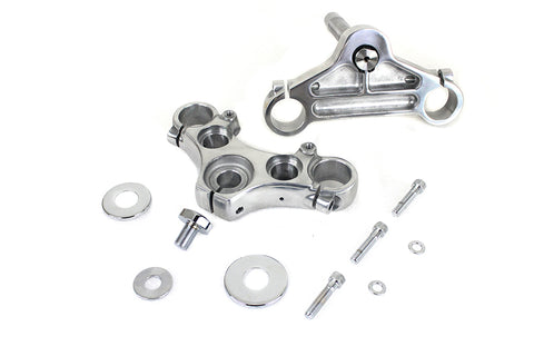 FXD 39mm Triple Tree Set Polished - V-Twin Mfg.