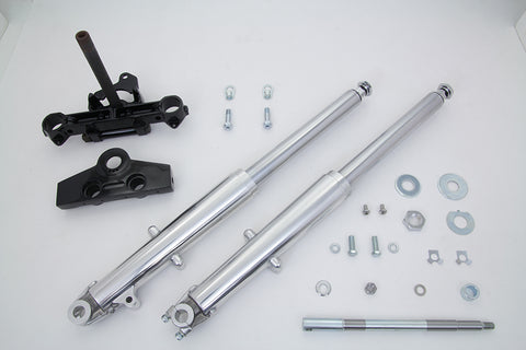 41mm Adjustable Fork Assembly with Polished Sliders - V-Twin Mfg.