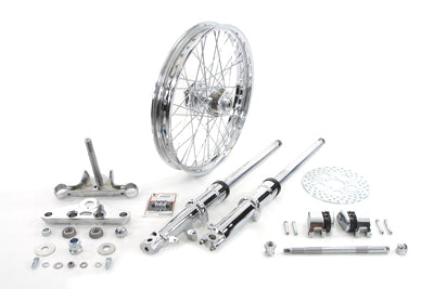 41mm Fork Assembly with Chrome Sliders 21 inch Wheel - V-Twin Mfg.