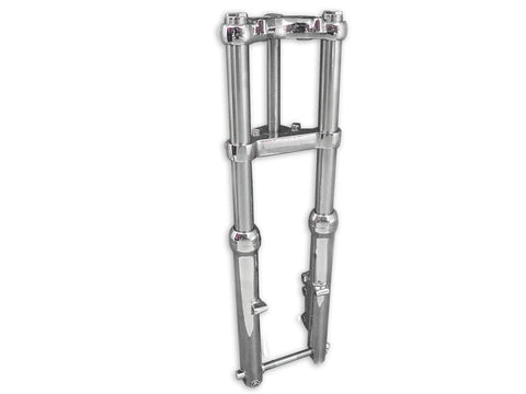 Single Disc 39mm Fork Assembly Chrome - V-Twin Mfg.