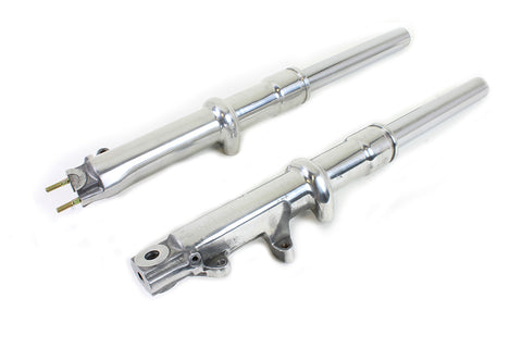 FXWG Polished Lower Leg and 41mm Fork Tube Set - V-Twin Mfg.