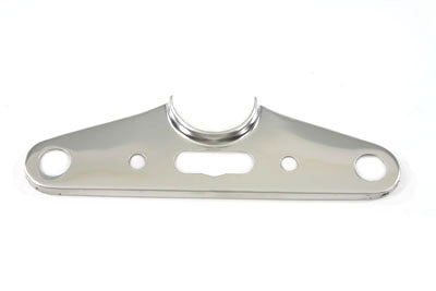 Top Triple Tree Cover Solid Style Stainless Steel - V-Twin Mfg.