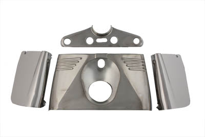 Replica Triple Tree Cover Kit Stainless Steel - V-Twin Mfg.