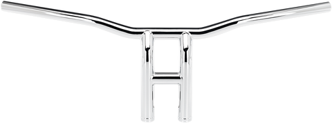 BILTWELL Handlebar - Tyson XL - Pullback - 10" - Chrome 6260-1053